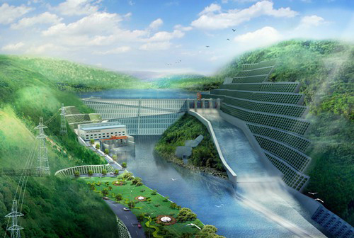 凤翔老挝南塔河1号水电站项目